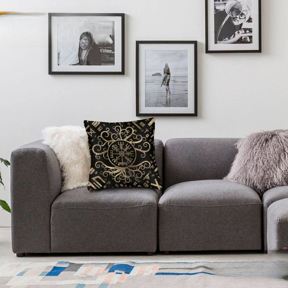 Coussin Viking Décoration Nordique — vue 2