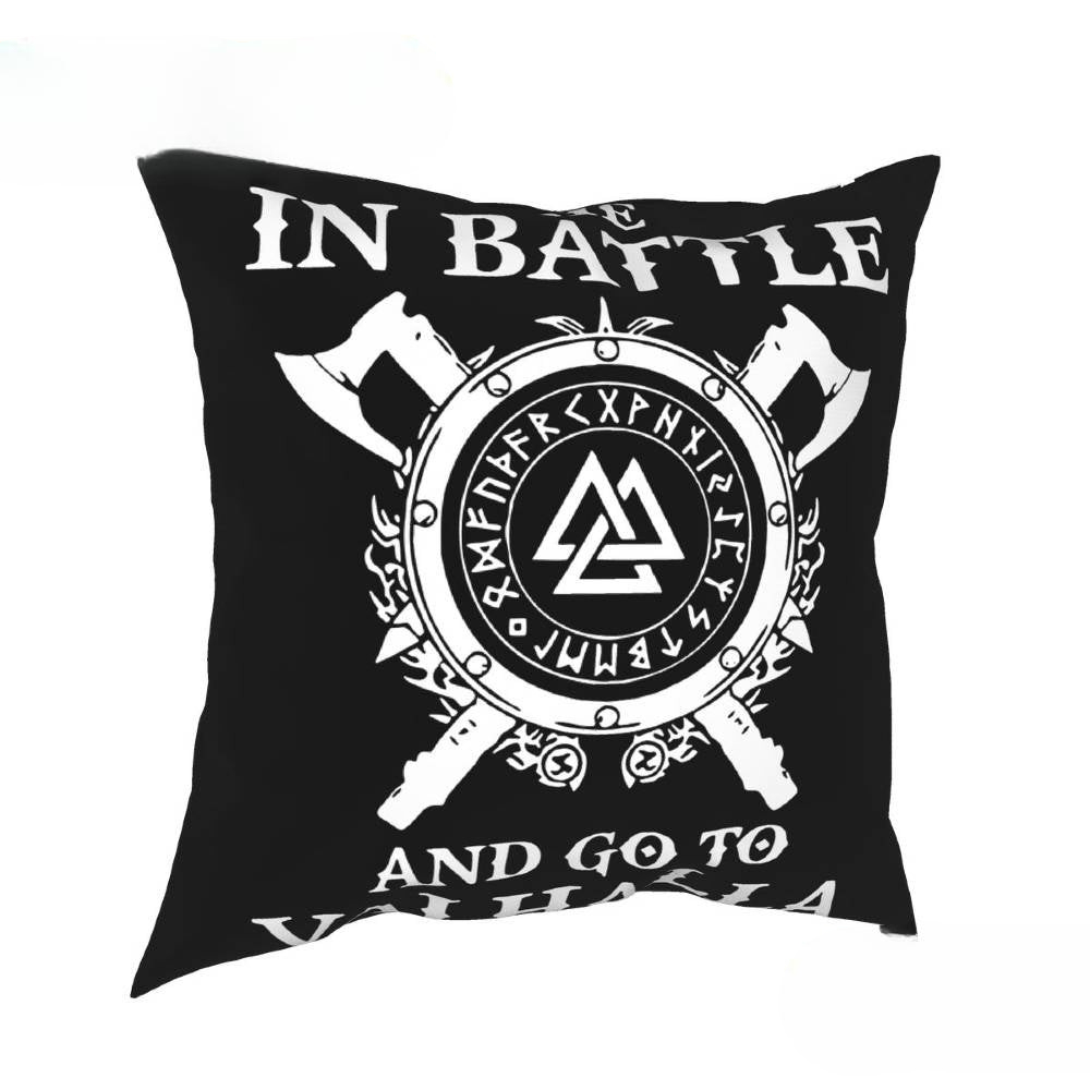 Coussin Viking Go To Valhalla