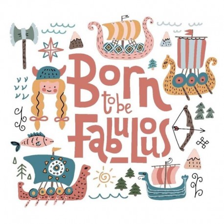 Drapeau "Fabuleux Viking" — vue 2
