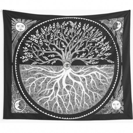 Drapeau Viking Arbre de Vie