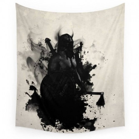 Drapeau Viking Guerrier
