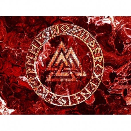 Drapeau Viking Valknut