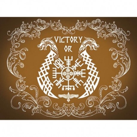 Drapeau Viking Victoire Valhalla — vue 4