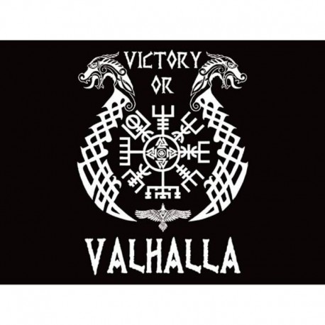 Drapeau Viking Victoire Valhalla — vue 2