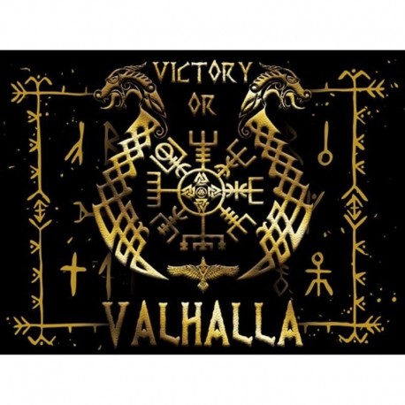 Drapeau Viking Victoire Valhalla — vue 3
