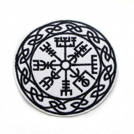 Écusson Boussole Compas Viking