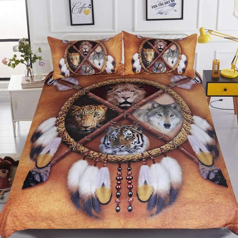 HOUSSE DE COUETTE LOUP ATTRAPE REVE