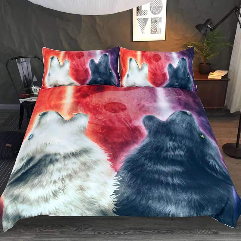 HOUSSE DE COUETTE LOUP DUEL SONORE