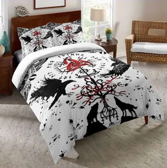 HOUSSE DE COUETTE VIKING scandinave