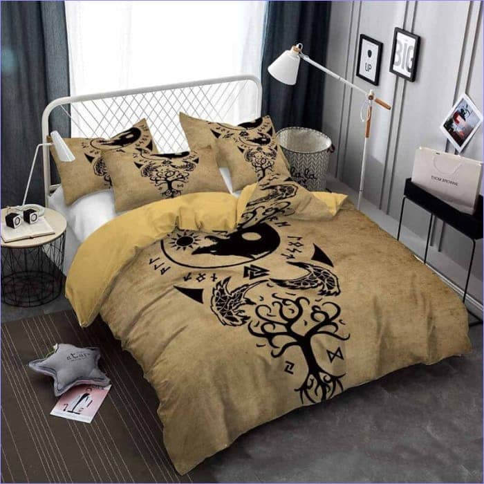 HOUSSE DE COUETTE VIKING - YGGDRASIL — vue 2