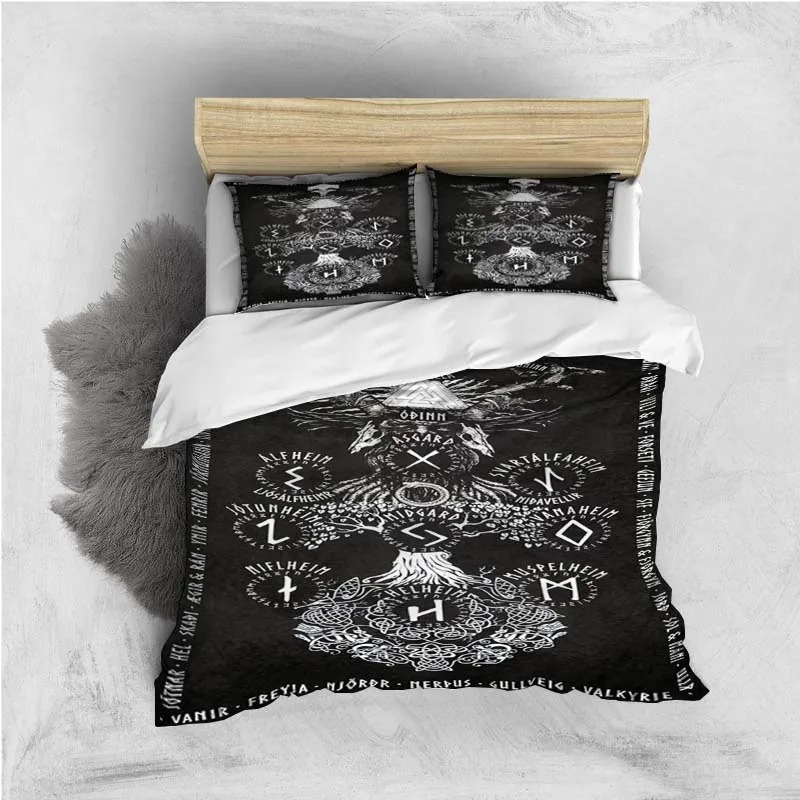 Housse de couette viking asgard
