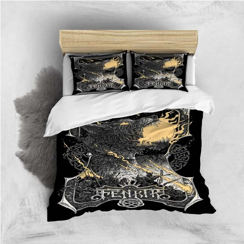 Housse de couette viking fenrir