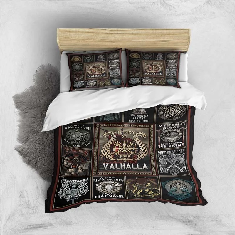 Housse de couette viking victory of valhalla