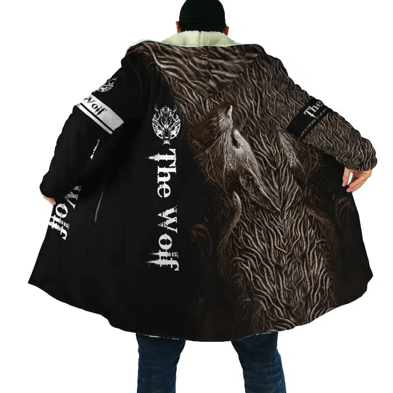 MANTEAU VIKING THE WOLF