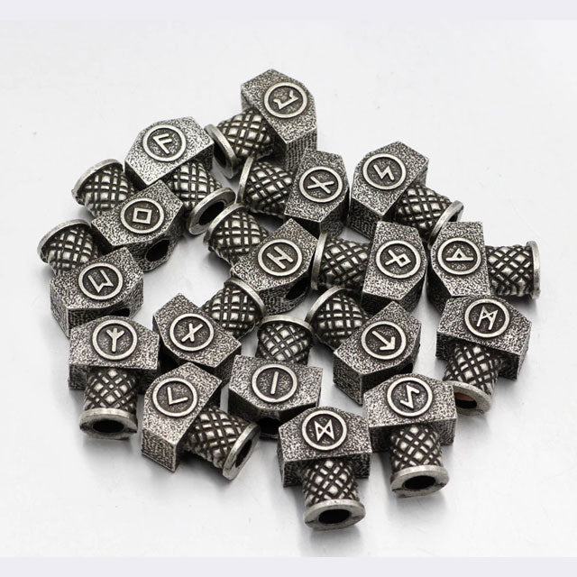 PERLE DE BARBE MJOLNIR SAC DE 23 PERLES — vue 2