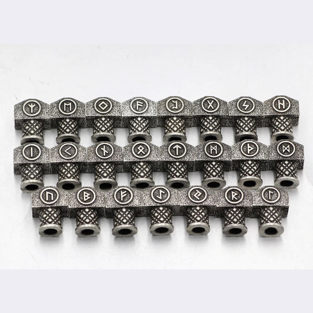 PERLE DE BARBE MJOLNIR SAC DE 23 PERLES — vue 3