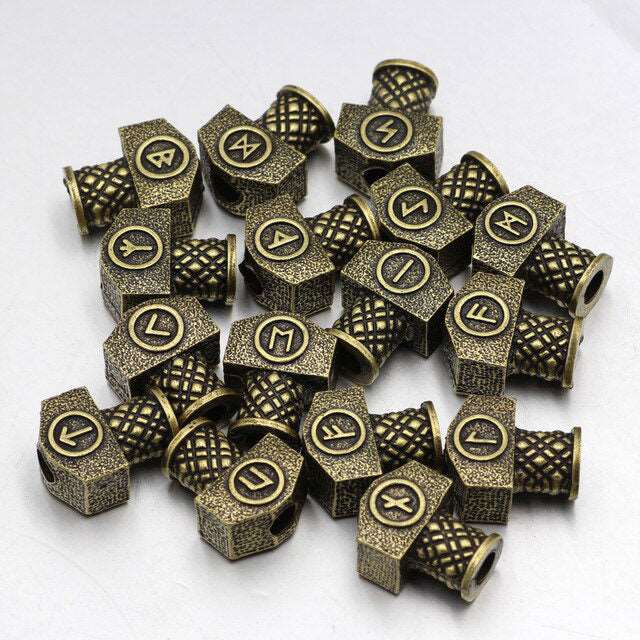 PERLE DE BARBE MJOLNIR SAC DE 23 PERLES