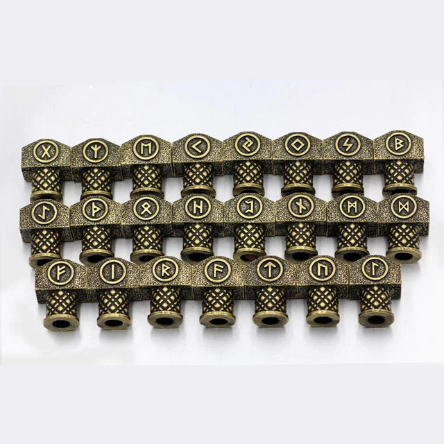 PERLE DE BARBE MJOLNIR SAC DE 23 PERLES — vue 4