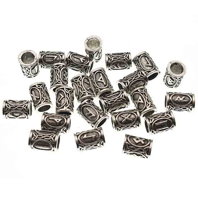 PERLE VIKING - LOT DE 24 RUNES