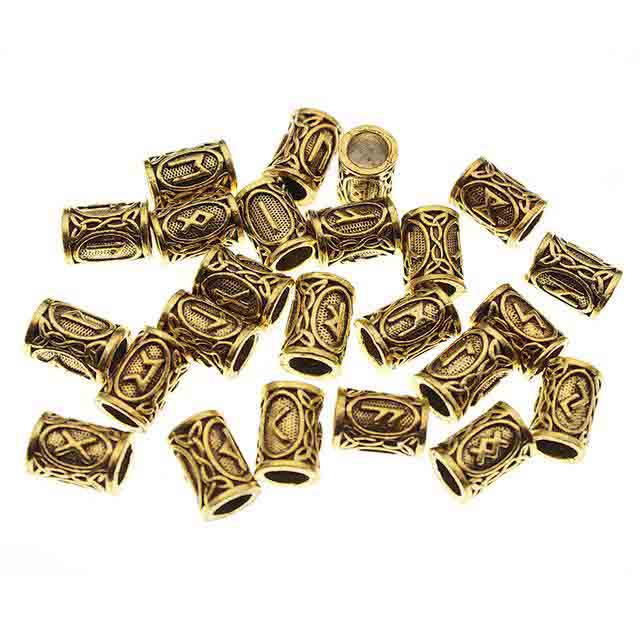 PERLE VIKING - LOT DE 24 RUNES — vue 2