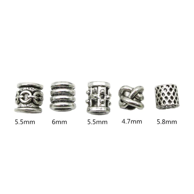 PERLES DE BARBE SAC DE 5 PERLES — vue 2