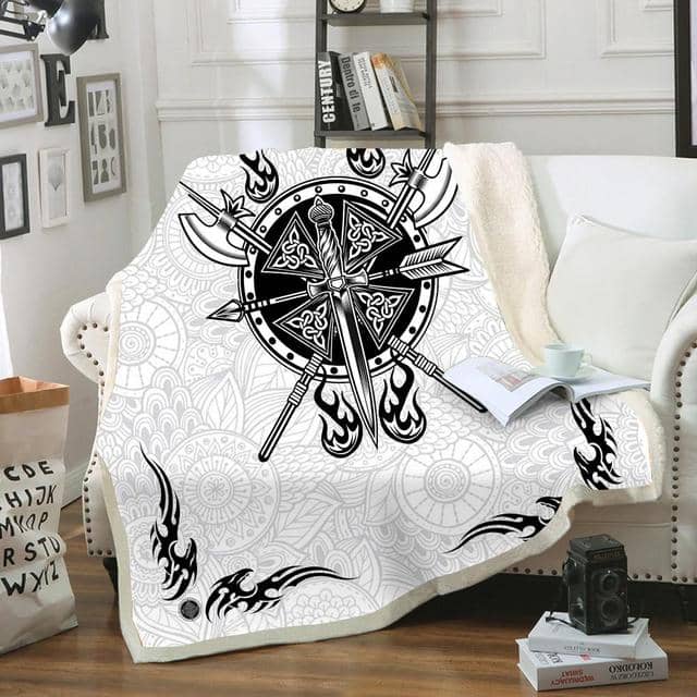 PLAID VIKING blanc