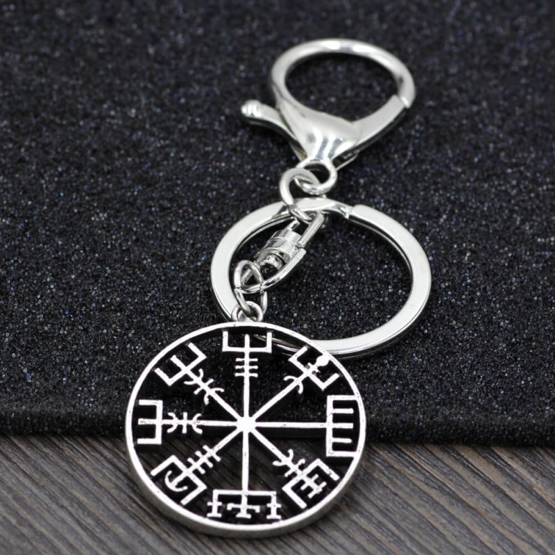 Porte clef Vegvisir — vue 2