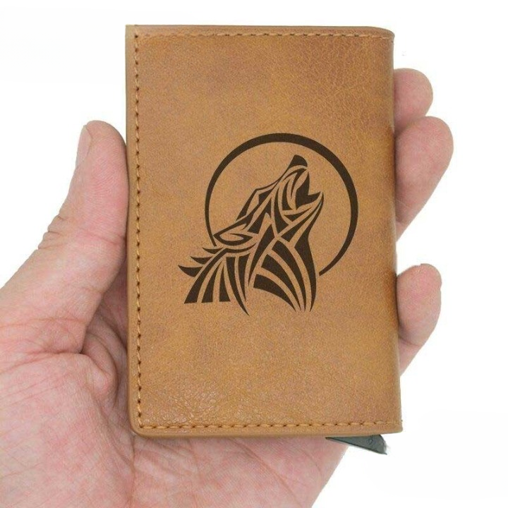 Portefeuille Loup Viking — vue 2