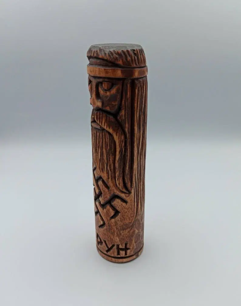 STATUETTE VIKING - DIEU PERUN — vue 3