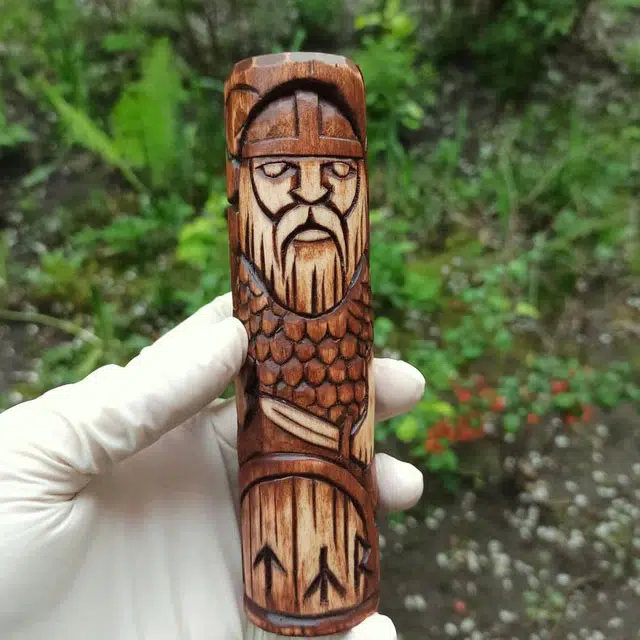 STATUETTE VIKING - DIEU PERUN — vue 3