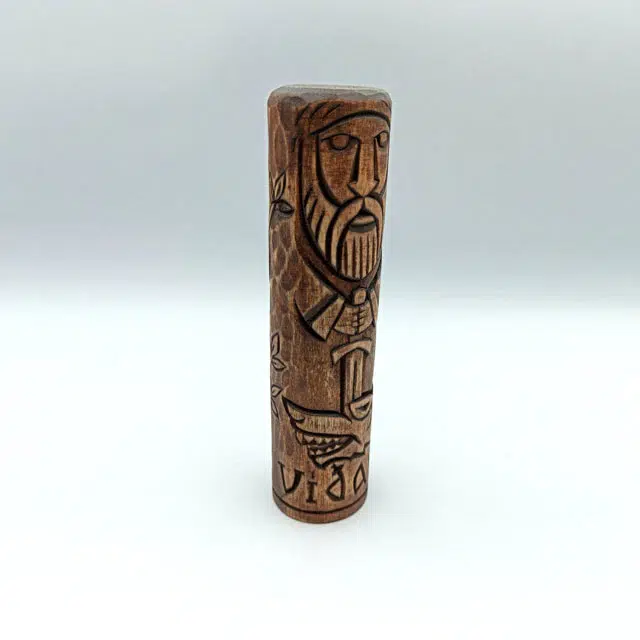 STATUETTE VIKING - DIEU VIDAR — vue 2