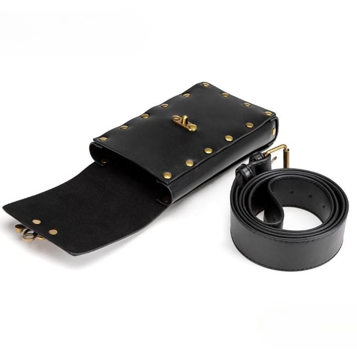 Sacoche Viking en cuir — vue 3