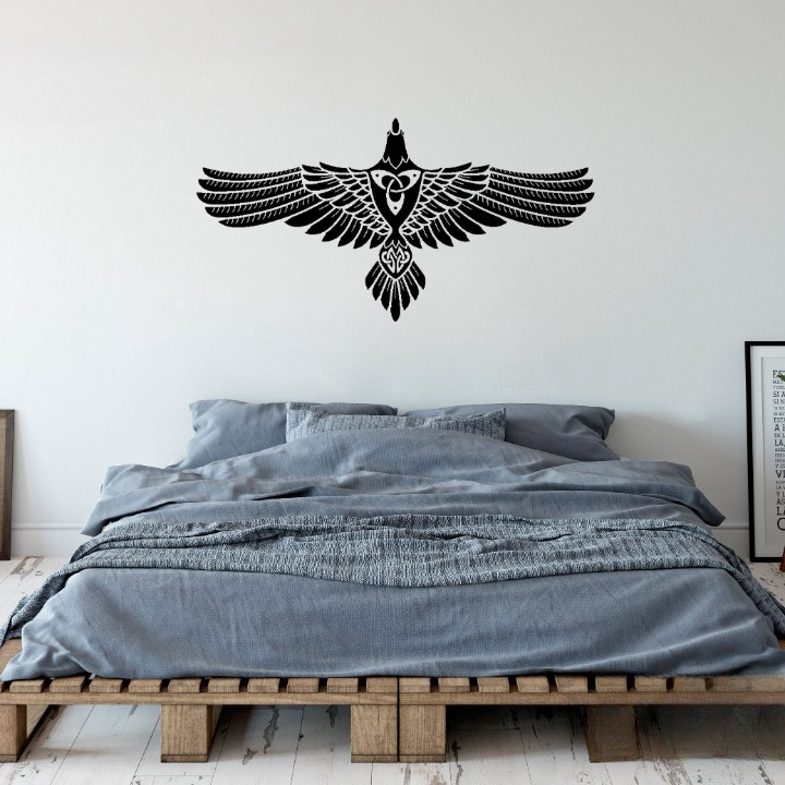 Stickers Oiseau Mythologie | Noir et Blanc — vue 2