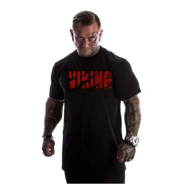 T-SHIRT GUERRIER VIKING MUSCULATION