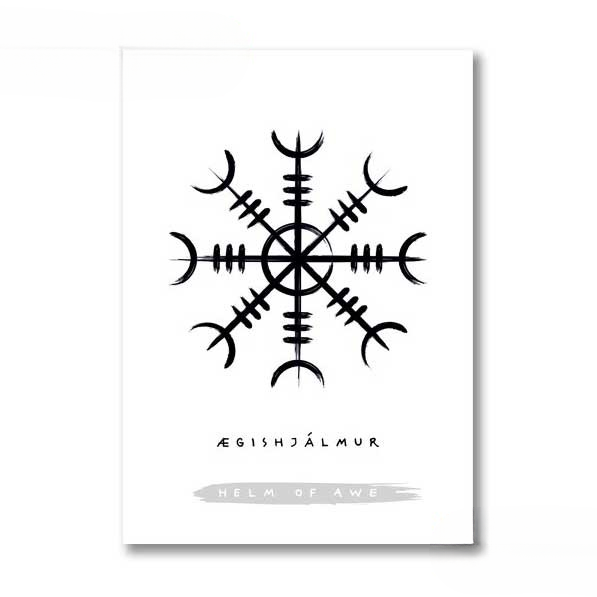 Tableau Viking Aegishjalmur