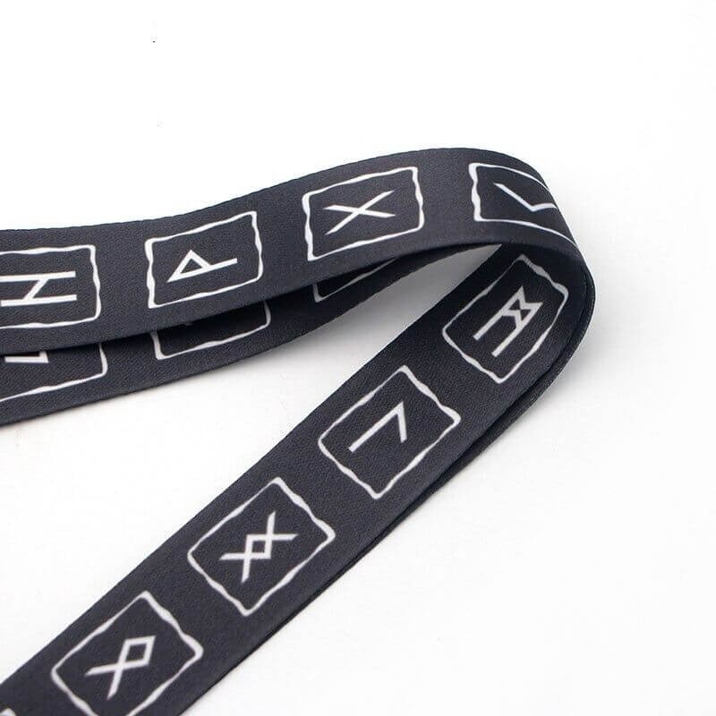 Tour de Cou Porte Clé "Rune Viking" — vue 2