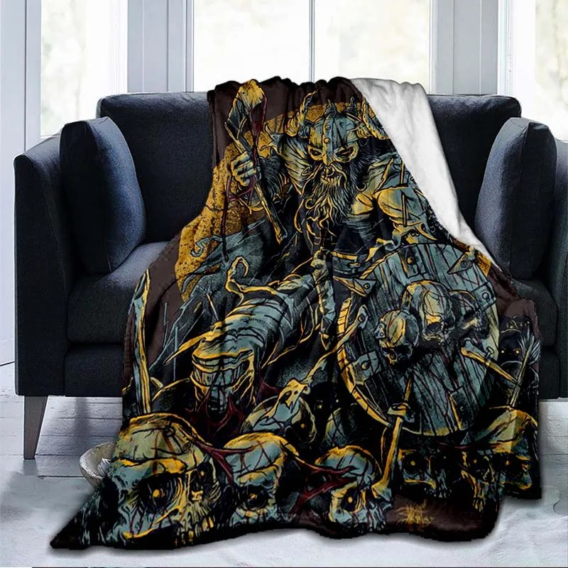 Plaid viking demon guerrier