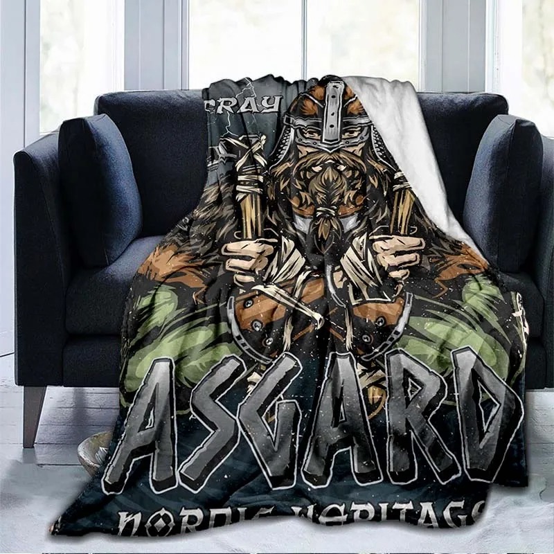 Plaid viking guerrier asgard